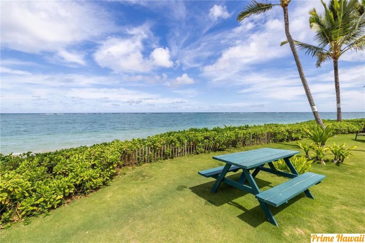Beautiful Beachfront Condo Laie Dış mekan fotoğraf