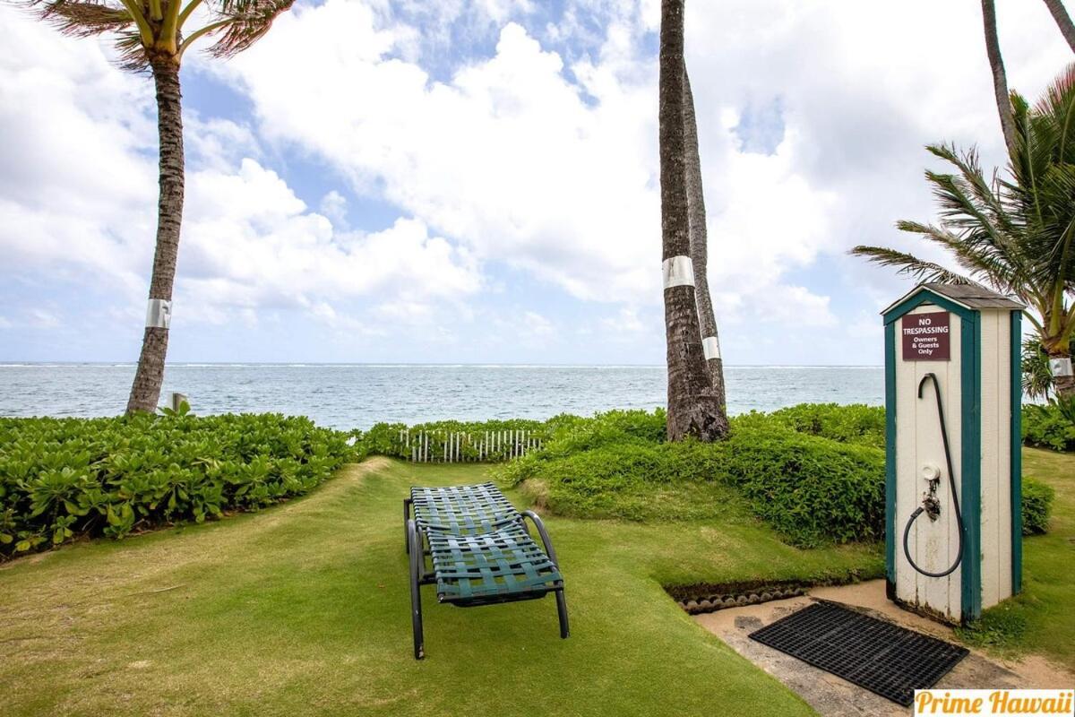 Beautiful Beachfront Condo Laie Dış mekan fotoğraf