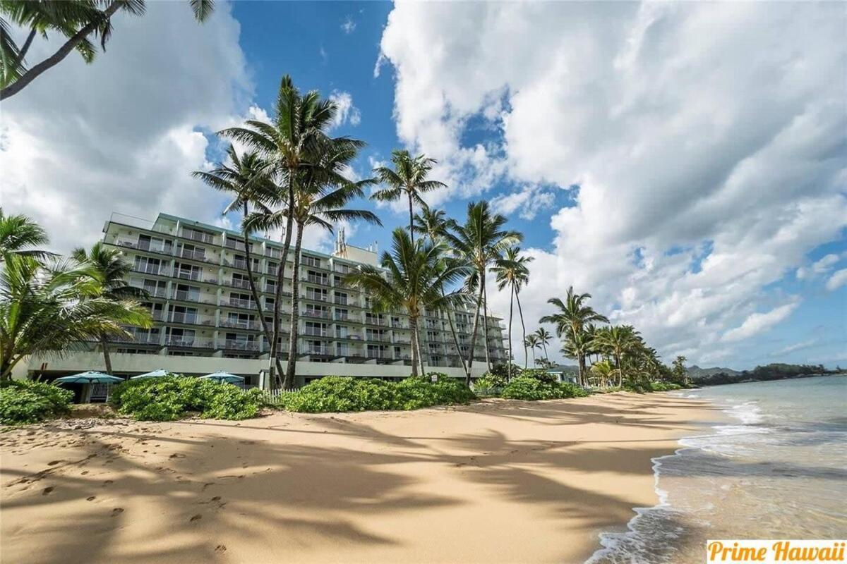 Beautiful Beachfront Condo Laie Dış mekan fotoğraf