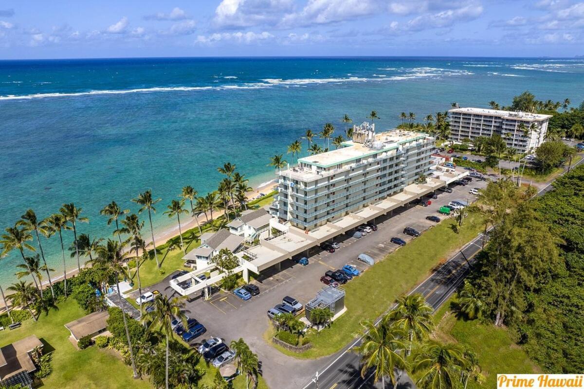 Beautiful Beachfront Condo Laie Dış mekan fotoğraf